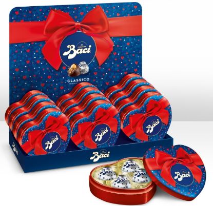 Immagine di BACI PERUGINA CUORICINO LATTA 15pz 50gr SAN VALENTINO 2025