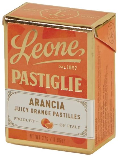 Immagine di LEONE PASTIGLIE 27gr 18pz ARANCIO