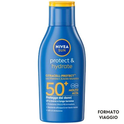 Picture of SOLARI NIVEA MINI IDRATANTE LATTE 100ml FP50+  - TRAVEL