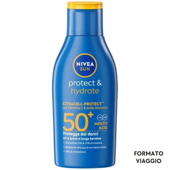 Immagine di SOLARI NIVEA MINI IDRATANTE LATTE 100ml FP50+  - TRAVEL