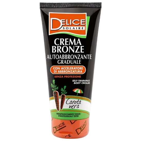 Immagine di SOLARI DELICE AUTO ABBRONZANTE 200ml CAROTA NERA