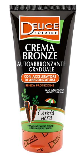 Immagine di SOLARI DELICE AUTO ABBRONZANTE 200ml CAROTA NERA