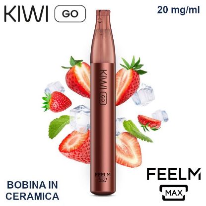 Immagine di KIWI GO 1pz 20mg/ml STRAWBERRY ICE - PLN010755