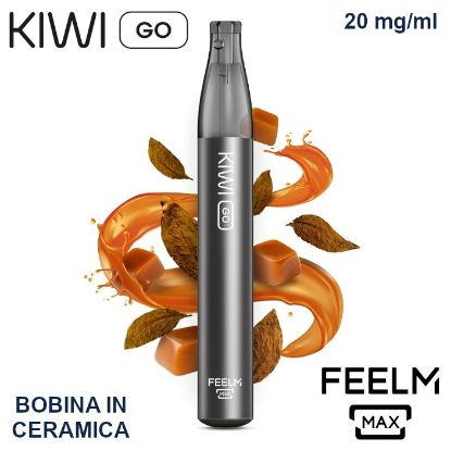 Immagine di KIWI GO 1pz 20mg/ml CARAMEL TOBACCO - PLN010762