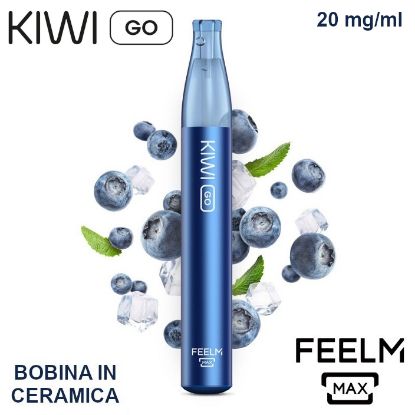 Immagine di KIWI GO 1pz 20mg/ml BLUEBERRY ICE - PLN010763
