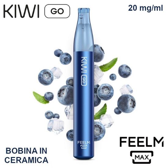 Picture of KIWI GO 1pz 20mg/ml BLUEBERRY ICE - PLN010763