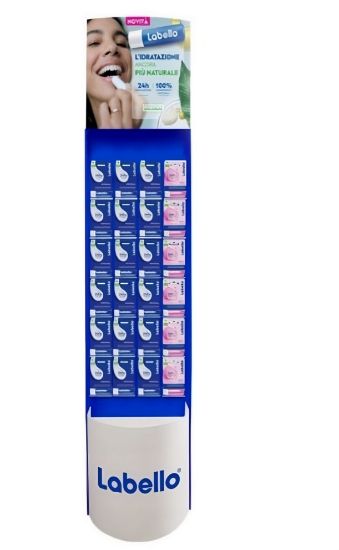 Immagine di BURROCACAO LABELLO EXPO 144pz DA TERRA CLASSIC+ROSE blister 1pz