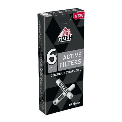Immagine di FILTRI GIZEH 6mm 20pz x10filtri CARBONI ATTIVI (Acc. 0,72)-PROV-C04850017