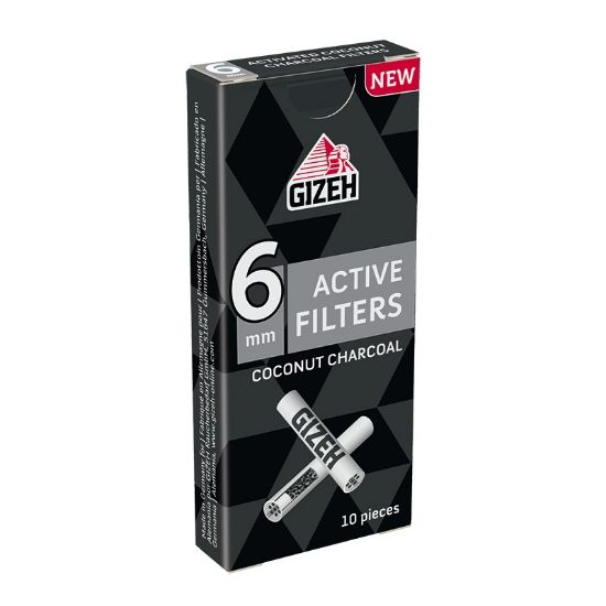 Picture of FILTRI GIZEH 6mm 20pz x10filtri CARBONI ATTIVI (Acc. 0,72)-PROV-C04850017