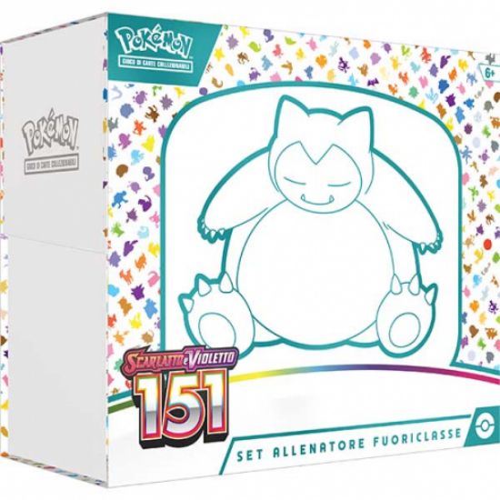 Immagine di CARTE DA GIOCO POKEMON SET ALLENATORE FUORICLASSE SCARLATTO E VIOLETTO 151 (V.54,90)