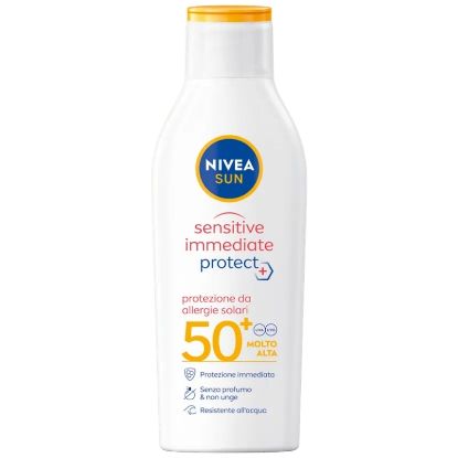Picture of SOLARI NIVEA LATTE SENSITIVE 200ml FP50+ ALLERGIE