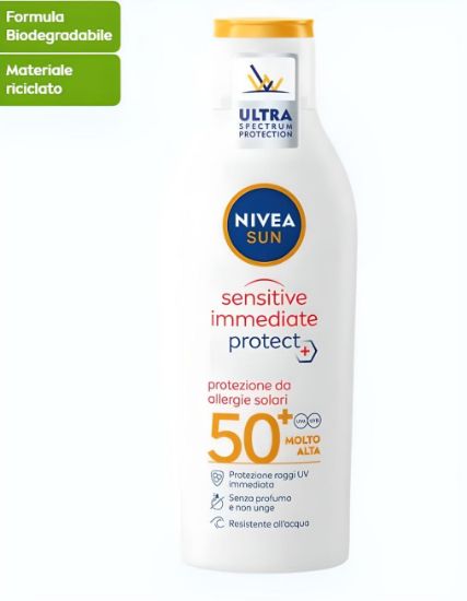 Immagine di SOLARI NIVEA LATTE SESITIVE 200ml FP50 ALLEGY