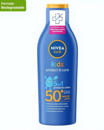 Immagine di SOLARI NIVEA PROT&CARE LATTE KIDS 200ml FP50+