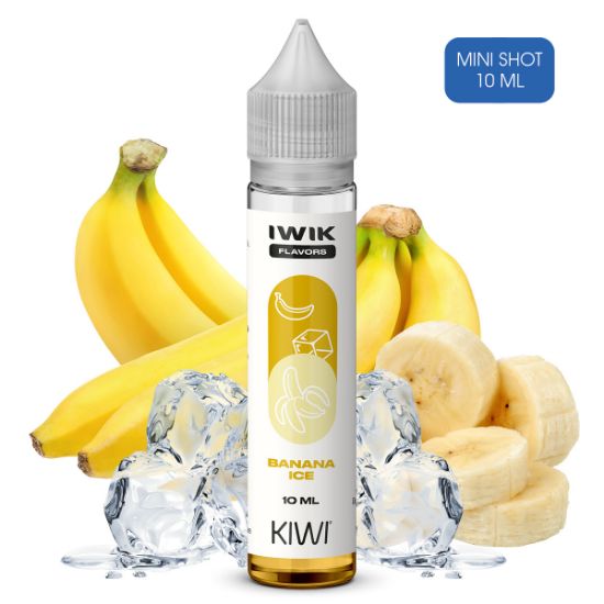 Immagine di KIWI AROMA MINI SHOT - BANANA ICE - IWIK - 10 ML