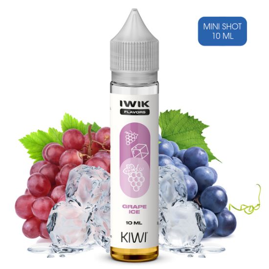 Immagine di KIWI AROMA MINI SHOT - GRAPE ICE - IWIK - 10 ML