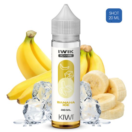 Immagine di KIWI AROMA SHOT SERIES BANANA ICE - IWIK - 20 ML