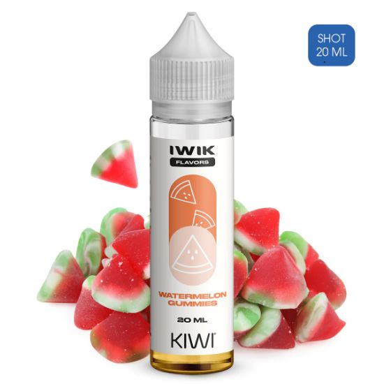 Immagine di KIWI AROMA SHOT SERIES WATERMELON GUMMIES - IWIK - 20 ML