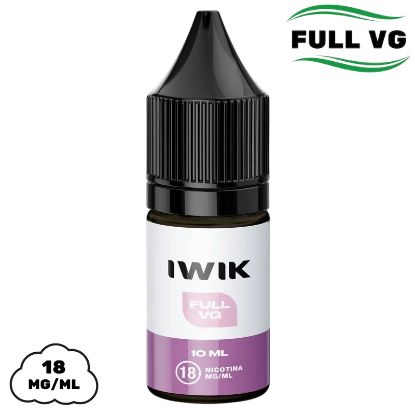 Immagine di NICOTINA KIWI E-LIQUID FULL BASE VG 10ml 18mg/ml NICOTINA - PLN003372