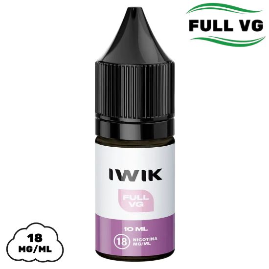 Immagine di NICOTINA KIWI E-LIQUID FULL BASE VG 10ml 18mg/ml NICOTINA - PLN003372