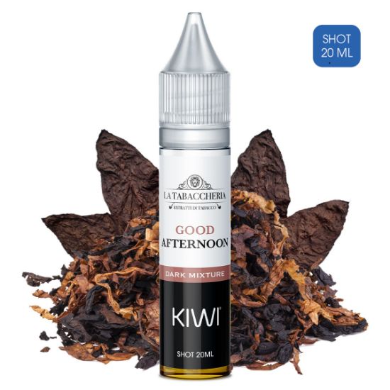 Immagine di KIWI AROMA SHOT SERIES - GOOD AFTERNOON - LA TABACCHERIA X KIWI VAPOR - 20 ML