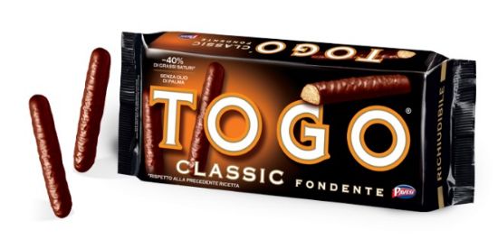 Immagine di BISCOTTI TOGO 120g 12pz FONDENTE