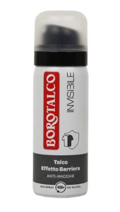 Immagine di DEODORANTE BOROTALCO MINI SPRAY 50ml INVISIBLE GRIGIO - TRAVEL