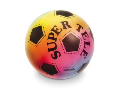 Immagine di PALLONE SUPER TELE RAINBOW PVC 1pz D.230 SGONFIO