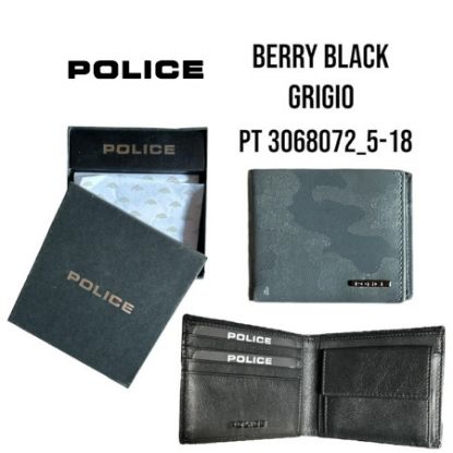 Picture of PORTAFOGLIO UOMO POLICE 1pz VERA PELLE