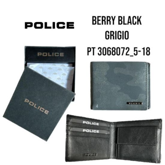 Picture of PORTAFOGLIO UOMO POLICE 1pz VERA PELLE