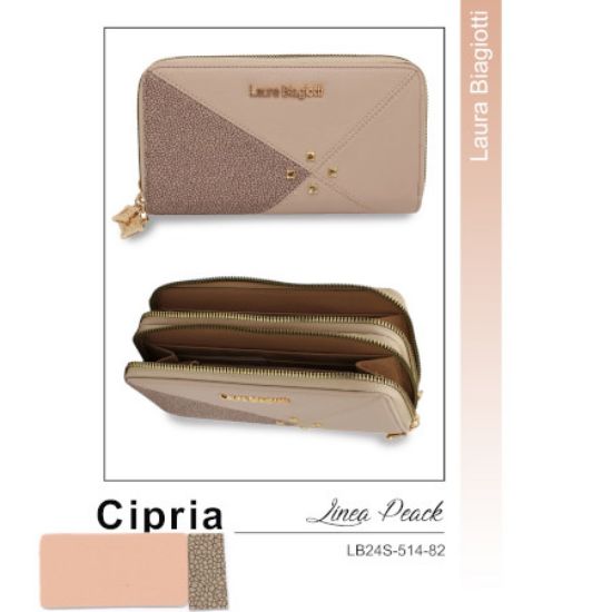 Picture of PORTAFOGLIO DONNA BIAGIOTTI PEACK CIPRIA 1pz SINTETICO