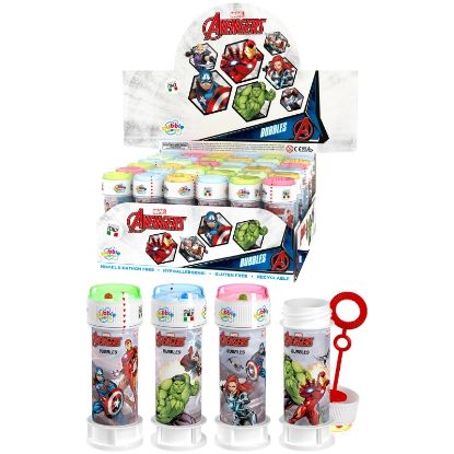 Picture of GIOCHI BOLLE SAPONE CON GIOCO 36pz AVENGERS