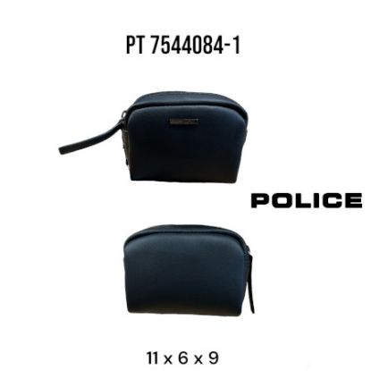 Immagine di BORSELLO POCHETTE POLICE 1pz NERO - SINTETICO