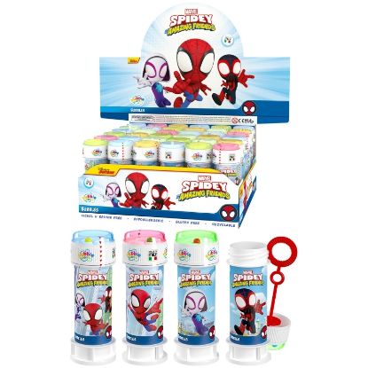 Picture of GIOCHI BOLLE SAPONE CON GIOCO 36pz SPIDEY
