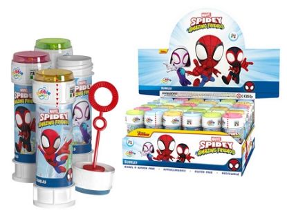 Immagine di GIOCHI BOLLE SAPONE CON GIOCO 36pz SPIDEY