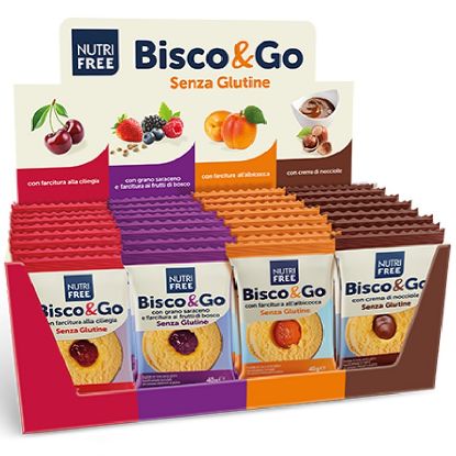 Immagine di BISCOTTI NUTRIFREE BISCO&GO EXPO 32pz 40gr - SENZA GLUTINE