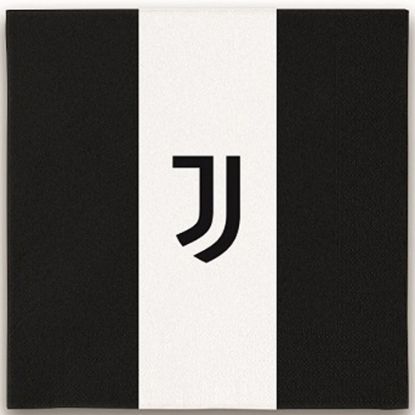 Immagine di TOVAGLIOLI 33X33CM 20pz JUVENTUS