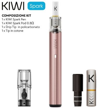 Immagine di KIWI SPARK STARTER KIT PINK 0,8omh - KIWI VAPOR (pvp.18,00)