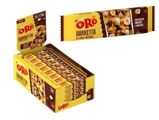 Immagine di SNACK SAIWA ORO BARRETTA 40gr 25pz CIOCCOLATO E NOCCIOLA