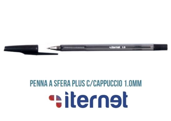 Maped Ice Clic Penna A Sfera Nera - Confezione Da 12 - Stile Ghiaccio Con Finitura 3D Carbonio - Punta Media Scorrevole