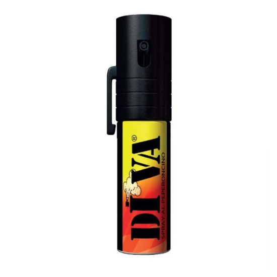 Immagine di SPRAY ANTIAGGRESSIONE AL PEPERONCINO 1pz G/R DIVA - DEFENCE SYSTEM