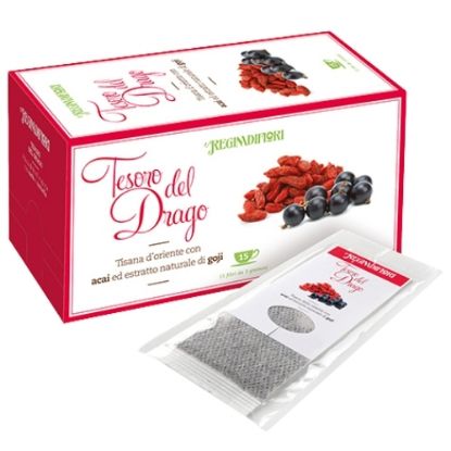 Picture of REGINADIFIORI TISANE SCATOLA 15pz 3gr. TESORO DEL DRAGO