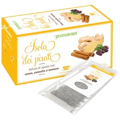 Picture of REGINADIFIORI TISANE SCATOLA 15pz 3gr. ISOLA DEI PIRATI