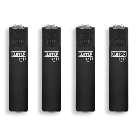 Picture of ACCENDINO CLIPPER MINI PIETRINA 48pz BLACK SOFT
