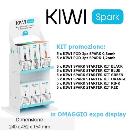 Immagine di KIWI SPARK STARTER KIT EXPO ASSORTITO - Kit composto da: