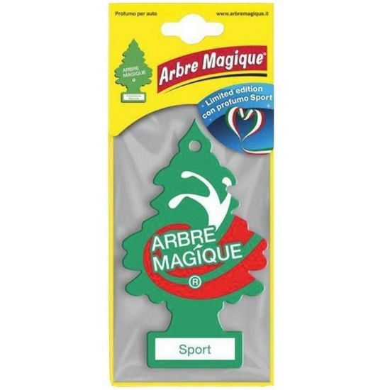 Immagine di DEODORANTE AUTO ARBRE MAGIQUE 1pz TRICOLORE SPORT LIMITED EDITION 2024