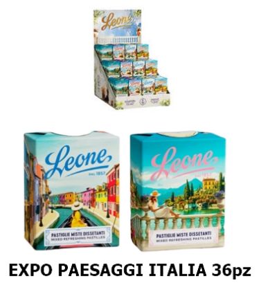 Immagine di LEONE PASTIGLIE EXPO PAESAGGI ITALIA 27g 36pz