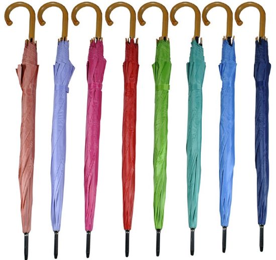 Picture of MAXI UMBRELLA 12pcs AUTOMATIC GOLF SOLID COLOR DOUBLE ROD