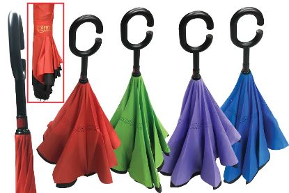 Picture of MAXI UMBRELLA 12pz AUTOMATIC SOLID COLOR auto reverse anti-drip