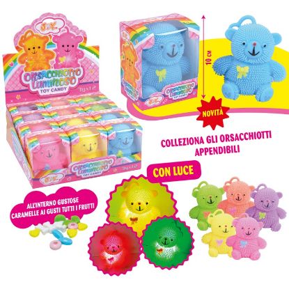 Immagine di JOY ORSACCHIOTTO LUMINOSO 12pz 3gr - JOYGUM
