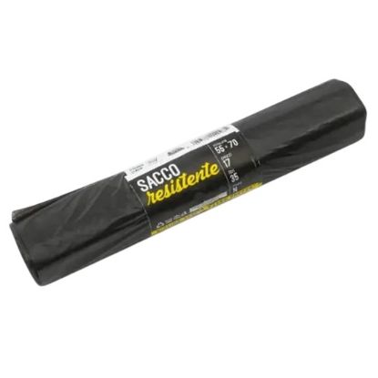 Picture of SACCHETTI IMMONDIZIA 55x70cm 17pz 35lt NERO